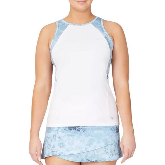 FILA Women’s Essential Full Coverage Fashion Tennis Tank Shirt Small NWT - Picture 2 of 12